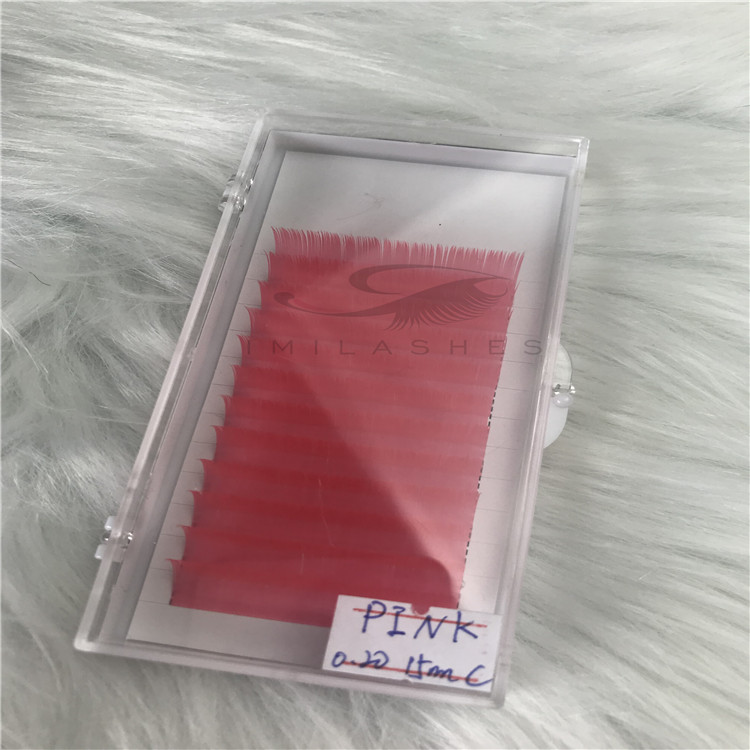 2019 new arrival eyelash extensions flat lashes uk 